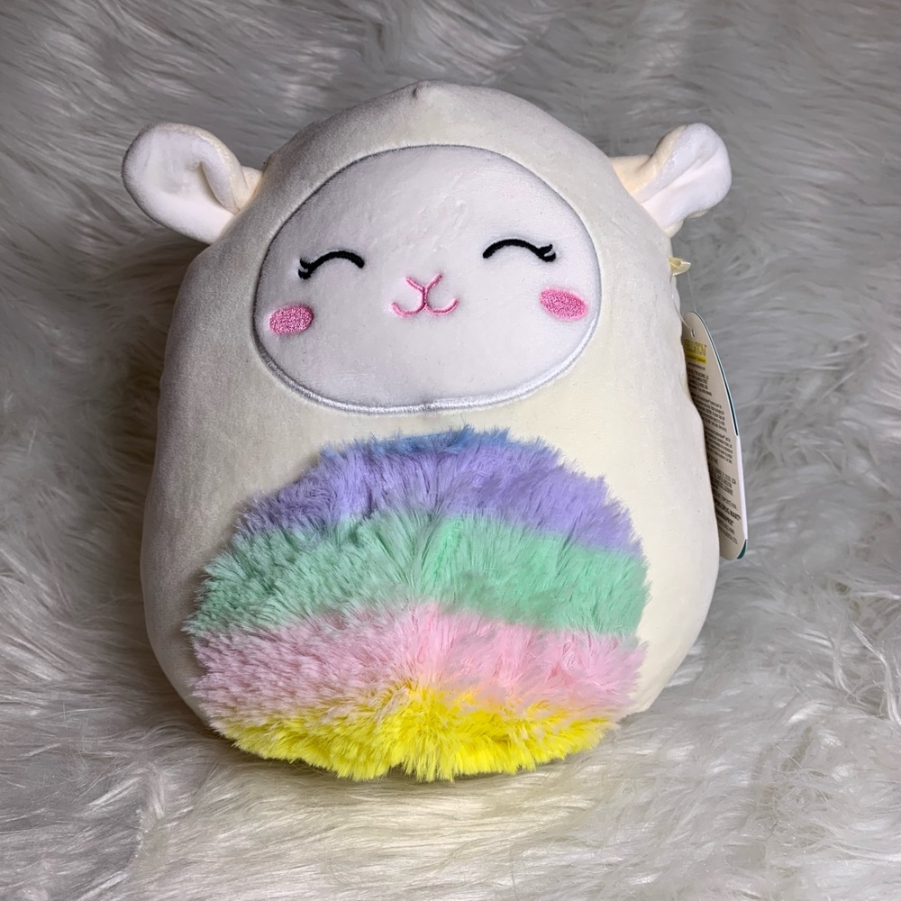 Squishmallow 8" Sophie the Lamb
Rainbow Fuzzy NWT Canada Exclusive
Easter 2022